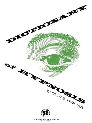 cover image of Dictionary of Hypnosis